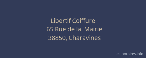 Libertif Coiffure