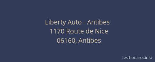 Liberty Auto - Antibes