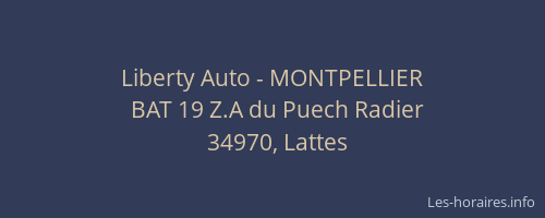 Liberty Auto - MONTPELLIER