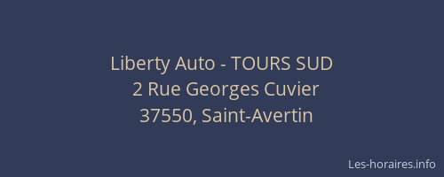 Liberty Auto - TOURS SUD