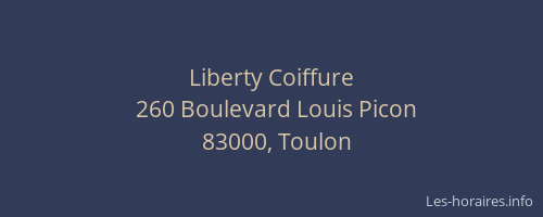 Liberty Coiffure