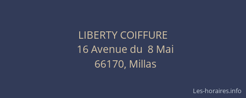 LIBERTY COIFFURE