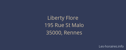 Liberty Flore