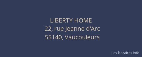 LIBERTY HOME