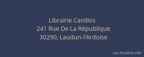 Librairie Canillos
