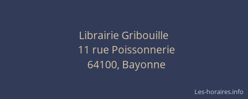 Librairie Gribouille