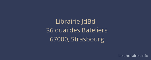 Librairie JdBd