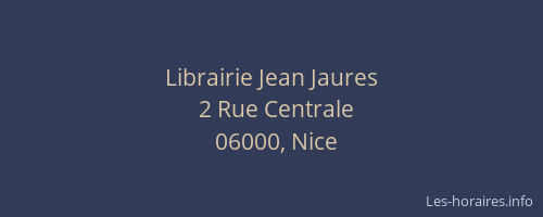 Librairie Jean Jaures