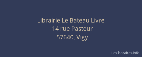 Librairie Le Bateau Livre