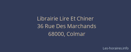 Librairie Lire Et Chiner