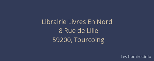 Librairie Livres En Nord