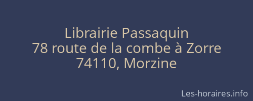 Librairie Passaquin
