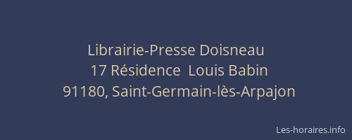 Librairie-Presse Doisneau