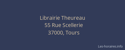 Librairie Theureau