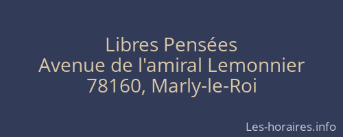 Libres Pensées