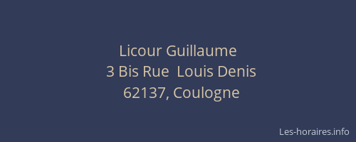 Licour Guillaume