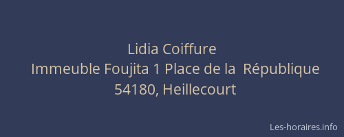 Lidia Coiffure