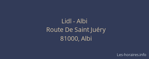 Lidl - Albi
