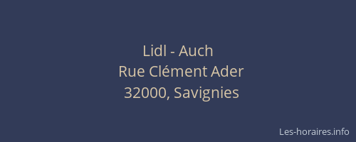 Lidl - Auch
