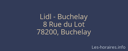 Lidl - Buchelay
