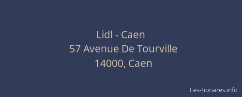 Lidl - Caen