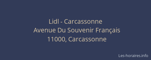 Lidl - Carcassonne