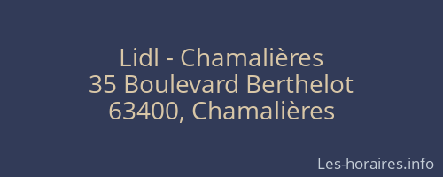 Lidl - Chamalières
