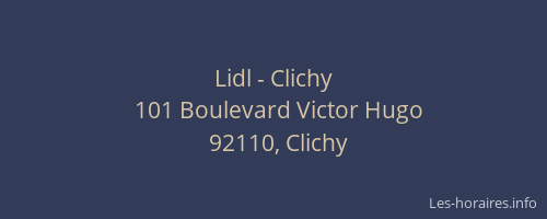Lidl - Clichy
