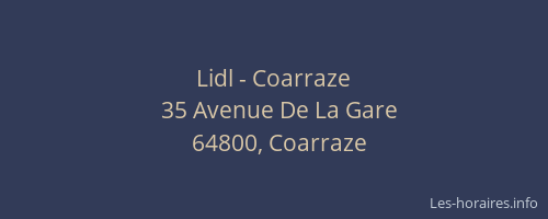 Lidl - Coarraze