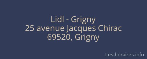 Lidl - Grigny