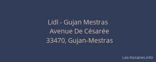 Lidl - Gujan Mestras