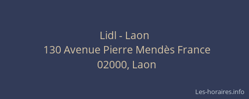 Lidl - Laon