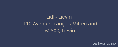 Lidl - Lievin