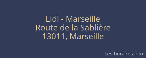 Lidl - Marseille