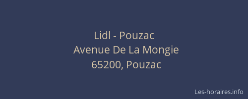 Lidl - Pouzac