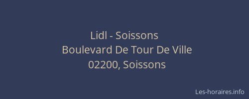 Lidl - Soissons