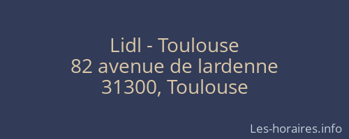 Lidl - Toulouse