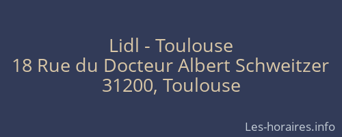 Lidl - Toulouse