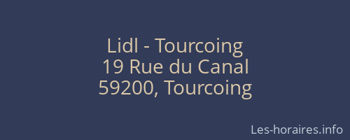 Lidl - Tourcoing