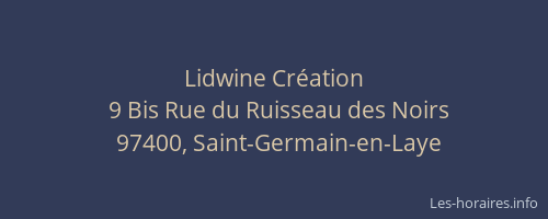 Lidwine Création