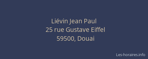 Liévin Jean Paul