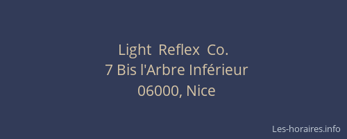 Light  Reflex  Co.