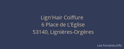 Lign'Hair Coiffure