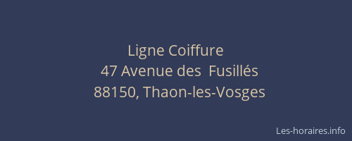 Ligne Coiffure