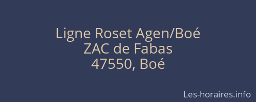Ligne Roset Agen/Boé