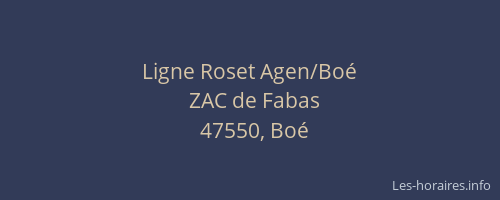 Ligne Roset Agen/Boé