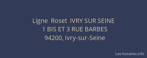 Ligne  Roset  IVRY SUR SEINE