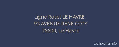 Ligne Roset LE HAVRE