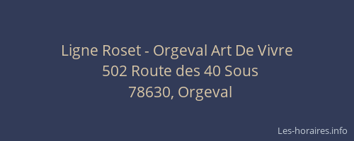 Ligne Roset - Orgeval Art De Vivre