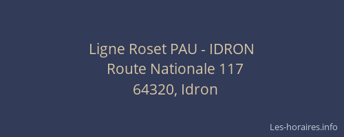 Ligne Roset PAU - IDRON